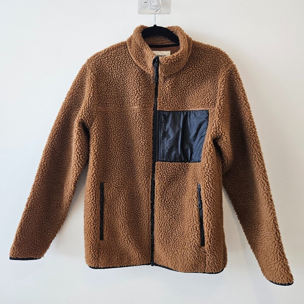 GoodThreads Sherpa Fleece Full Zip Jacket